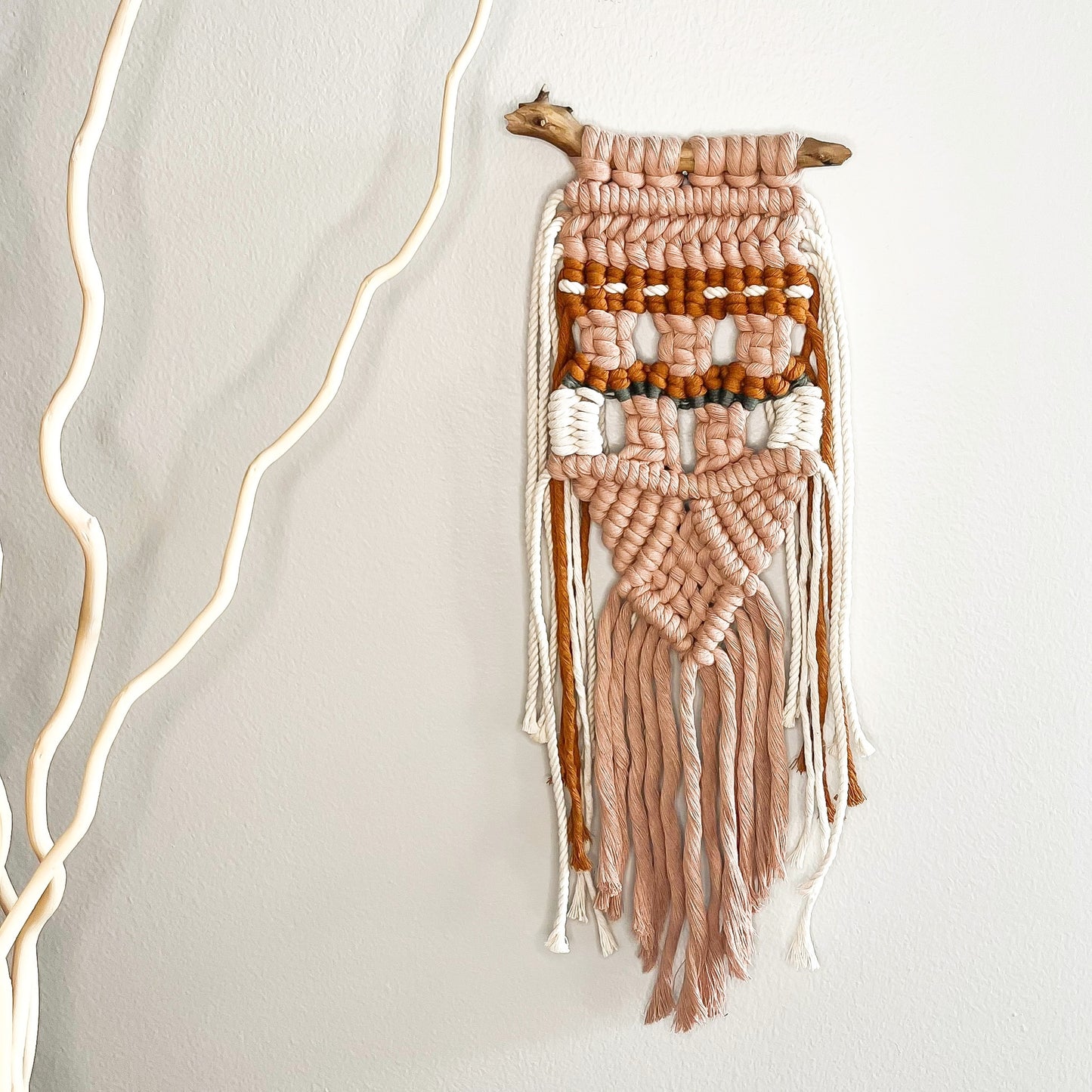 Desert Morning Macrame Wall Hanging